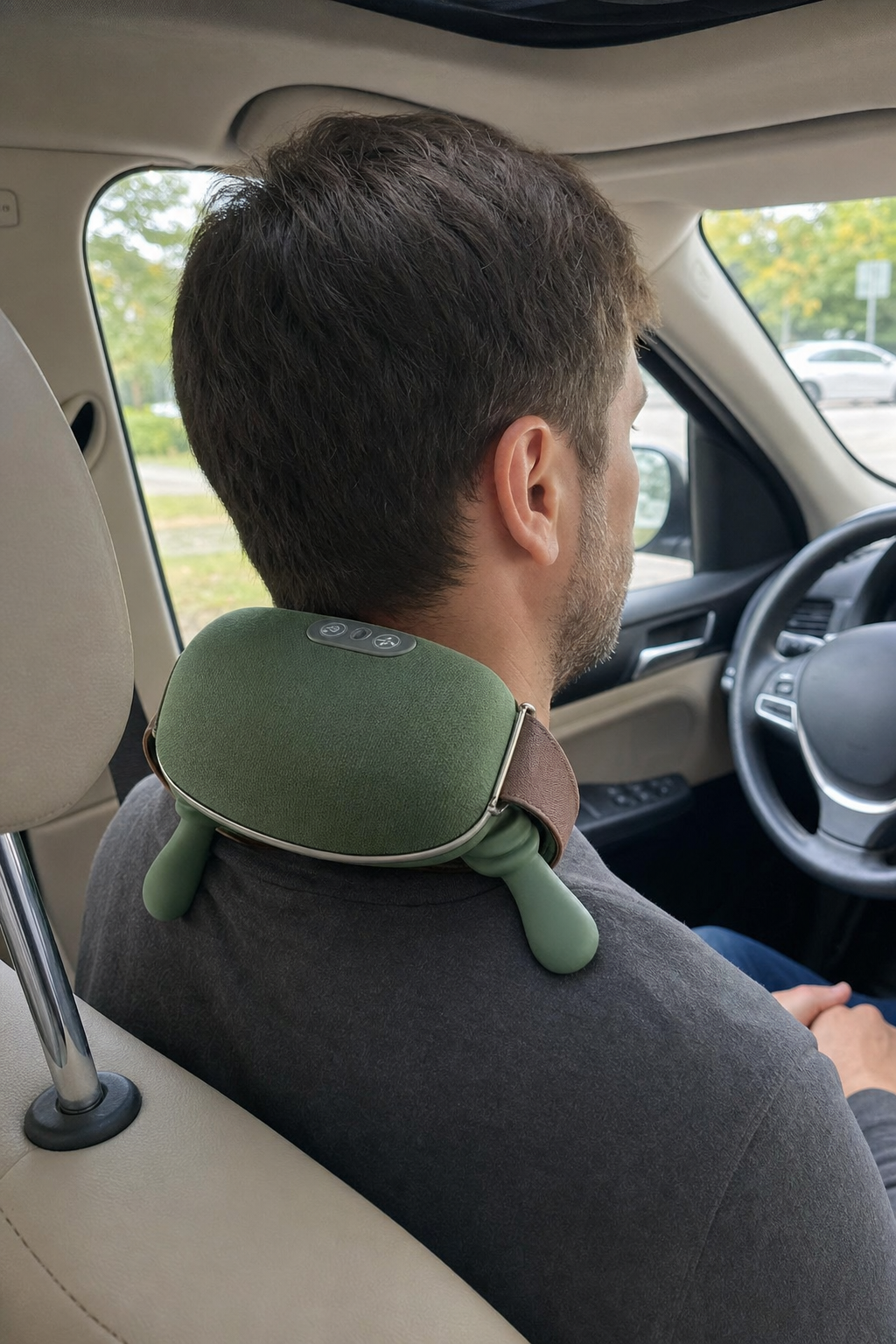 Nošenje masažera u automobilu